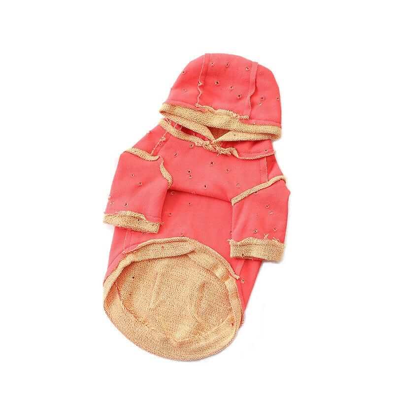 Urban Style Dog Hoodie, lightweight comfort, streetwear design for small dogs by Dogs & Cats.