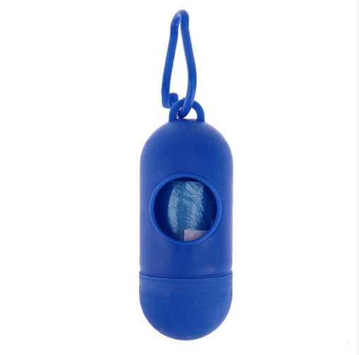 Bone Shape Dog Waste Holder for dogs & cats, portable and refillable design, easy waste removal.