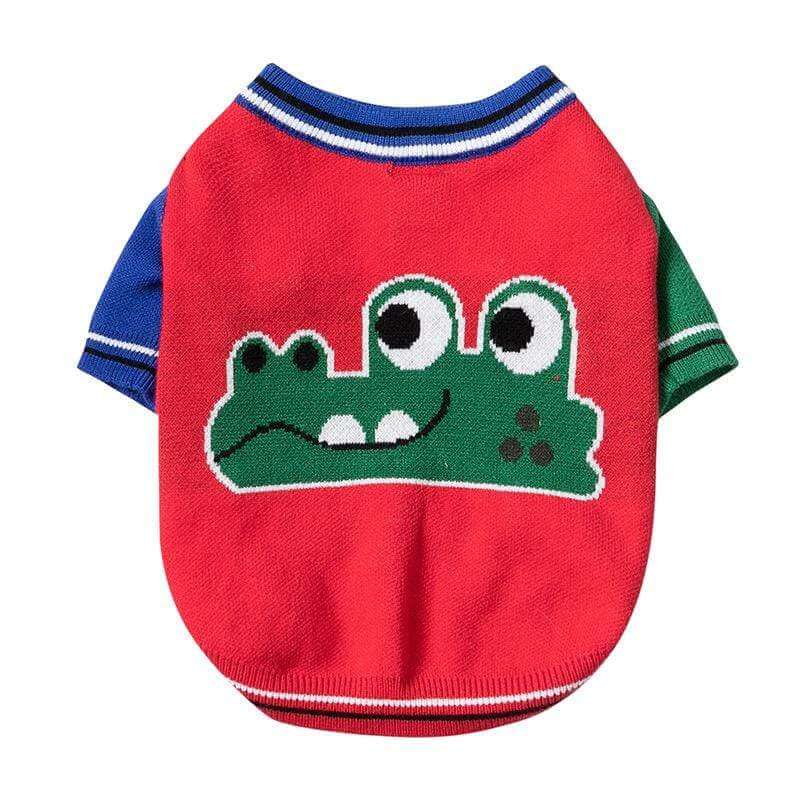 Crocodile Warm Dog Sweater, dog sweater, breathable lightweight, wool, Dogs & Cats brand