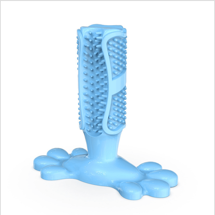 Dog Teeth Cleaning Toys, toothbrush stick, eco-friendly rubber, dental health, Dogs & Cats brand.