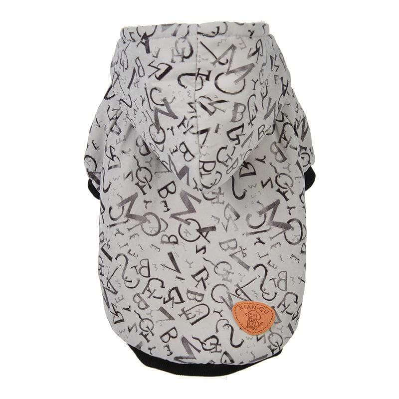 Doing Math Calculations Hoodie for Dogs & Cats, soft, breathable, cozy winter essential with fun math design.