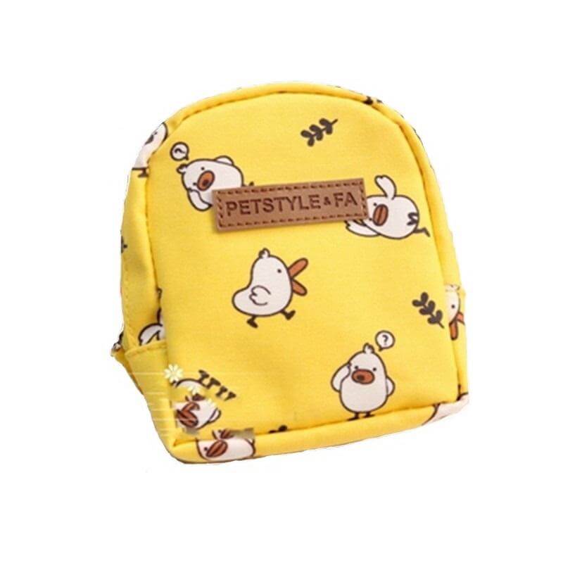 Little Bird Pet Backpack for Dogs & Cats with adjustable straps, zippered pocket, and mesh top features.