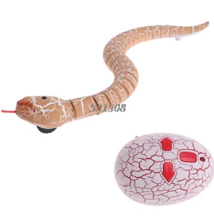 Novelty Remote Control Snake Toy, realistic design, retractable tongue, perfect for dogs & cats by Dogs & Cats.
