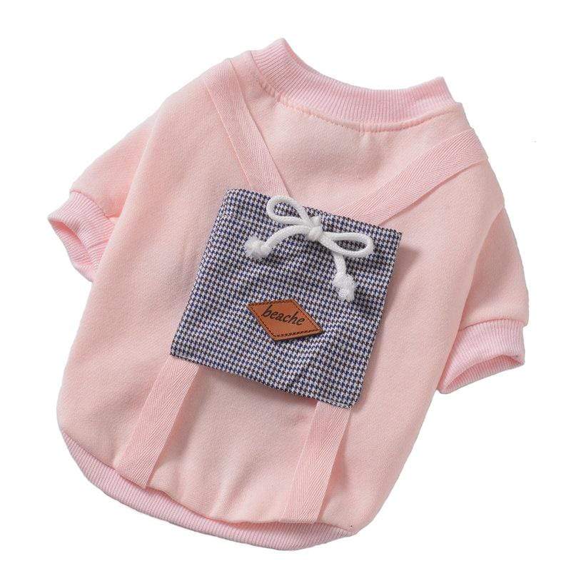 Padded Dog Sweater, pullover-style dog sweater, breathable fabric, back pouch design, Dogs & Cats brand