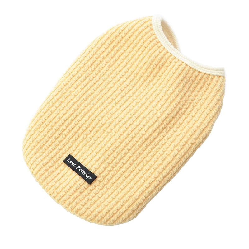 Plush Warm Dog Vest by Dogs & Cats, ultra-soft knit for chilly weather, stylish and warm.