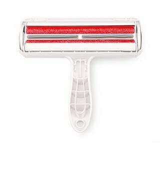 Roller Pet Hair Remover Cleaning Brush for easy hair clean-up from clothes and furniture, effective for dogs and cats.