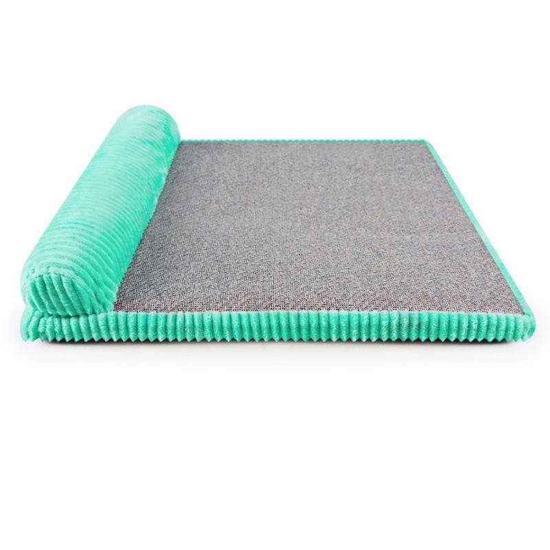 Summer Rattan Pet Bed for Dogs & Cats, featuring a soft cloth top and supportive rattan core, perfect for summer comfort.