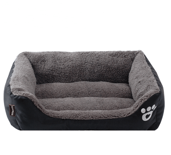 Super Soft Warm Pet Bed for dogs and cats with comfy nest-like walls and ethnic velvet for ultimate support.