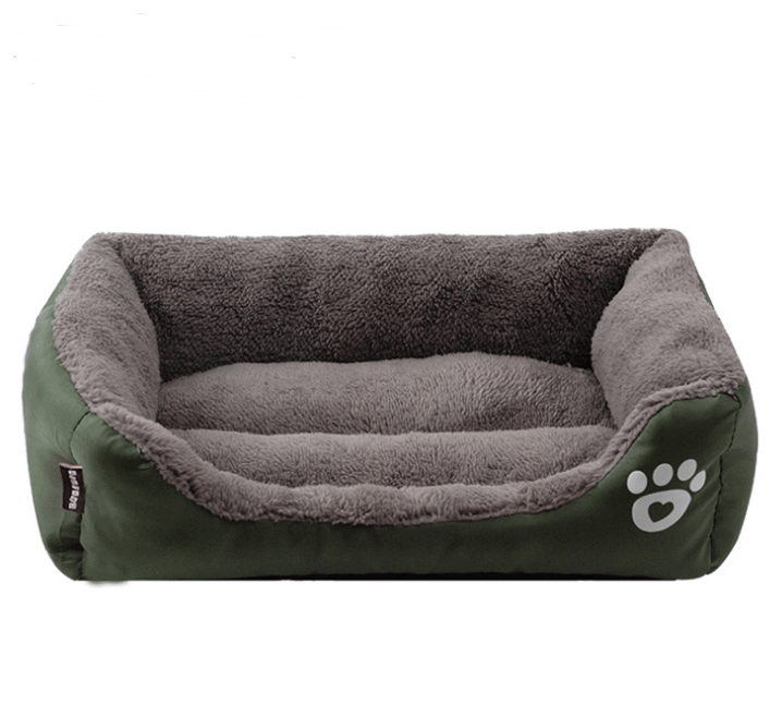 Super Soft Warm Pet Bed - Cozy bed for Dogs & Cats featuring nest-like walls and soft cushion support.