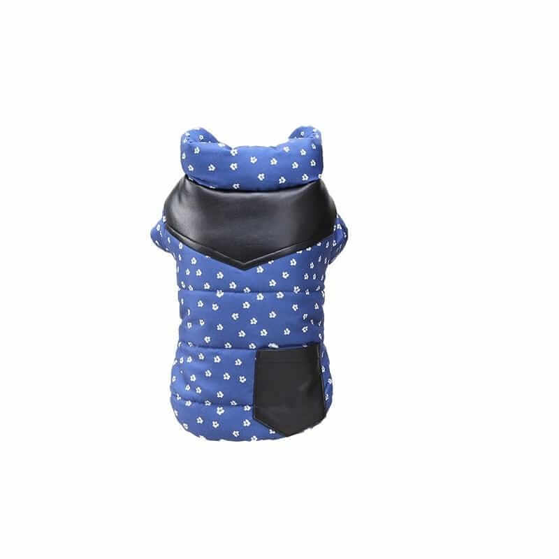 Thick Warm Padded Dog Winter Coat, padded design, short sleeves, warm and comfy, perfect for Dogs & Cats.