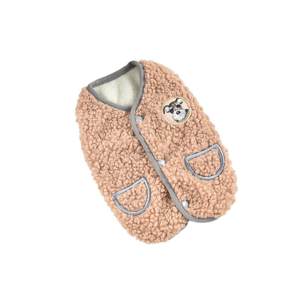 Thickened Autumn And Winter Polar Fleece Vest for Dogs & Cats, cozy and soft, breathable with pockets.