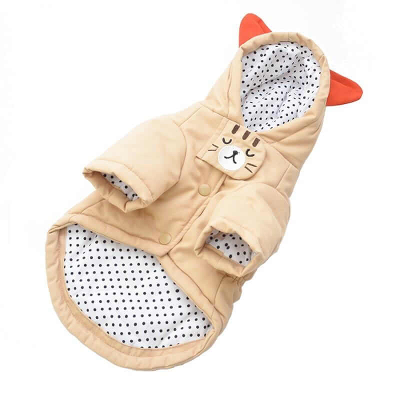 Warm Paw Haven Dog Winter Coat for Dogs & Cats, padded silhouette, breathable fabric, lightweight, easy to wear.
